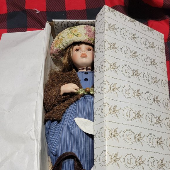 Maggie Porcelain Collector Doll from Princess House - Picture 3 of 7